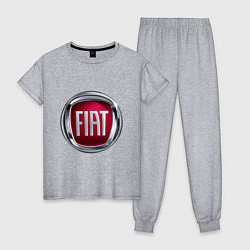 Женская пижама FIAT logo