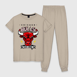 Женская пижама Chicago Bulls est. 1966