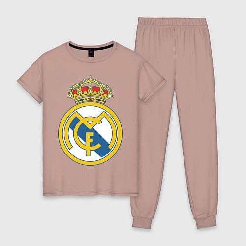 Женская пижама Real Madrid FC / Пыльно-розовый – фото 1