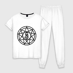 Женская пижама Slipknot Pentagram