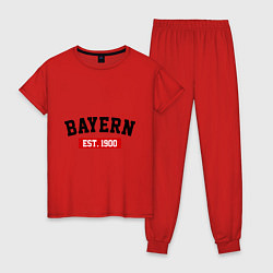 Женская пижама FC Bayern Est. 1900