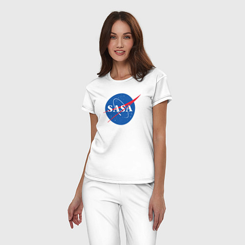 Женская пижама NASA: Sasa / Белый – фото 3