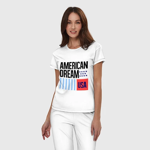 Женская пижама American Dream / Белый – фото 3