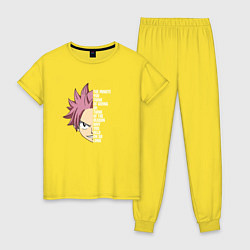 Женская пижама Natsu Quote