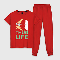 Женская пижама Zoidberg: Thug Life