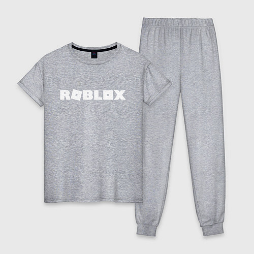 Женская пижама Roblox Logo / Меланж – фото 1