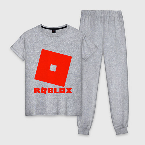 Женская пижама Roblox Logo / Меланж – фото 1