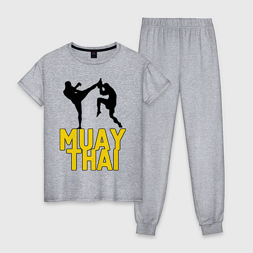 Женская пижама Muay Thai / Меланж – фото 1