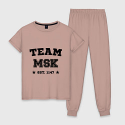 Женская пижама Team MSK est. 1147