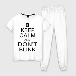 Женская пижама Keep Calm & Don't Blink