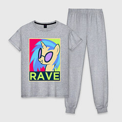 Женская пижама DJ Pon-3 RAVE