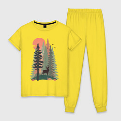 Женская пижама Forest Adventure