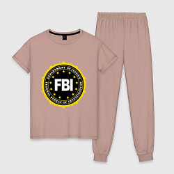Женская пижама FBI Departament