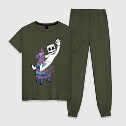 Женская пижама Marshmello x Llama