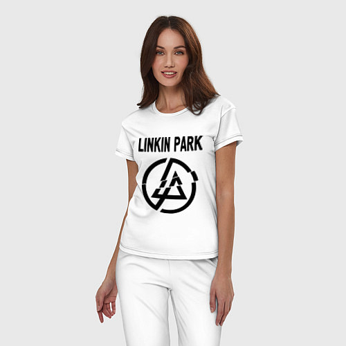Женская пижама Linkin Park / Белый – фото 3