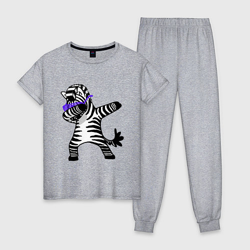Женская пижама Zebra DAB / Меланж – фото 1