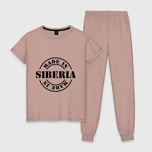 Женская пижама Made in Siberia / Пыльно-розовый – фото 1