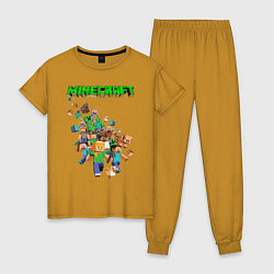 Женская пижама Minecraft