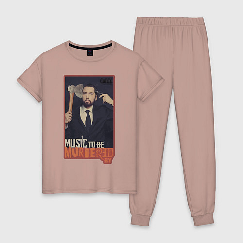 Женская пижама Eminem / Пыльно-розовый – фото 1