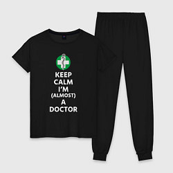 Женская пижама Keep calm I??m a doctor