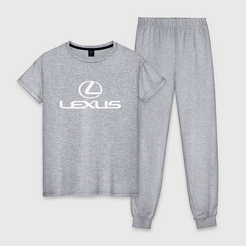 Женская пижама LEXUS / Меланж – фото 1
