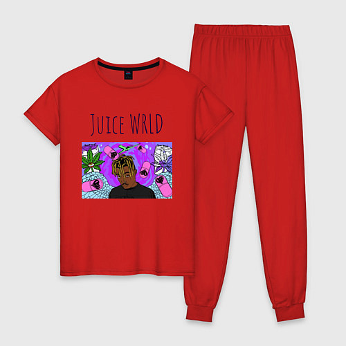 Женская пижама Juice WRLD / Красный – фото 1