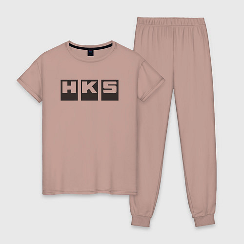 Женская пижама HKS / Пыльно-розовый – фото 1