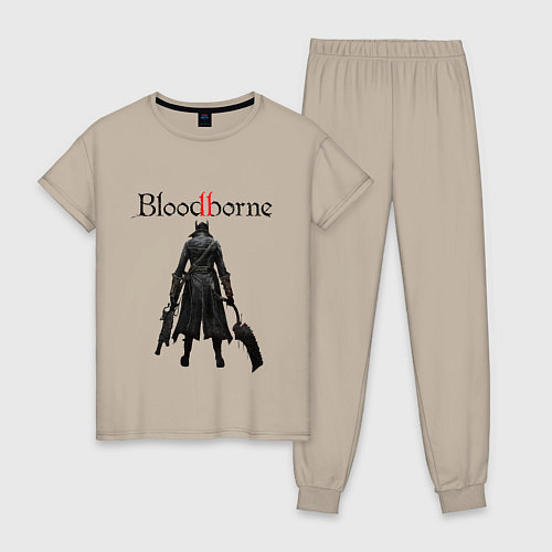 Женская пижама Bloodborne / Миндальный – фото 1