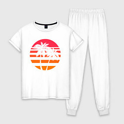 Женская пижама Пальма