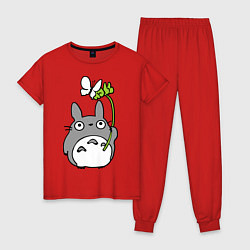 Женская пижама Totoro и бабочка
