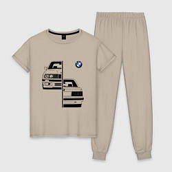 Женская пижама BMW БМВ Z