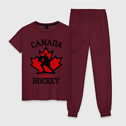 Женская пижама Canada Hockey