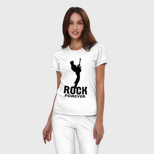 Женская пижама Rock forever / Белый – фото 3