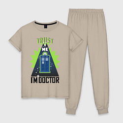 Женская пижама Trust me, i'm doctor who