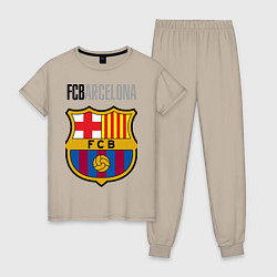 Женская пижама Barcelona FC