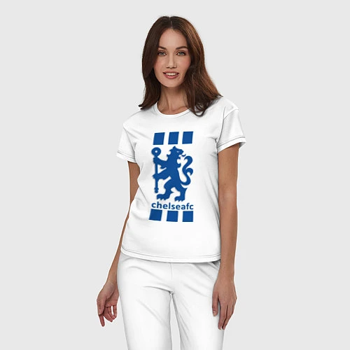 Женская пижама Chelsea FC / Белый – фото 3