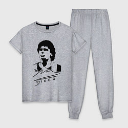 Женская пижама Diego Maradona