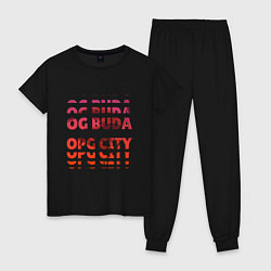 Женская пижама OG Buda OPG City Strobe Effect