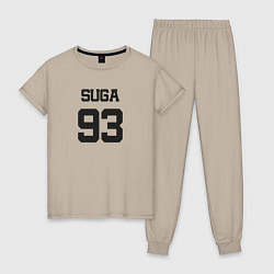 Женская пижама BTS - Suga 93
