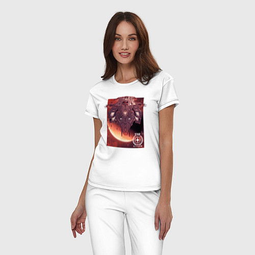 Женская пижама Star Citizen The Hammerhead / Белый – фото 3