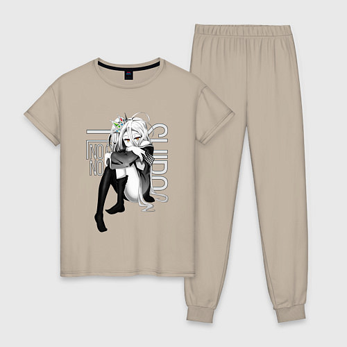 Женская пижама No Game No Life / Миндальный – фото 1