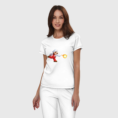 Женская пижама Mario / Белый – фото 3