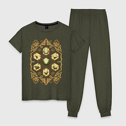 Женская пижама DnD Dices: Celtic Motifs
