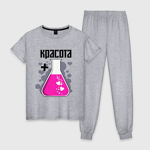 Женская пижама Силакрасотая / Меланж – фото 1
