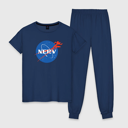 Женская пижама Nerv / Тёмно-синий – фото 1