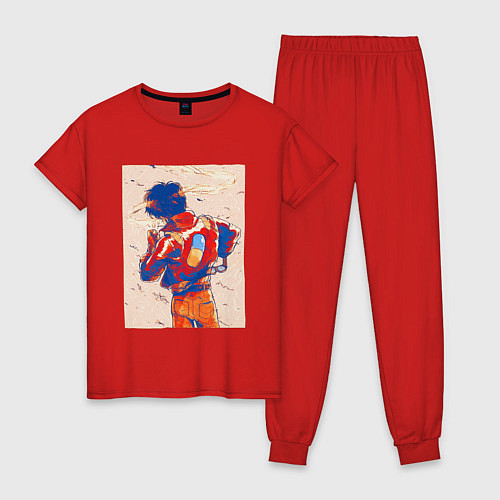 Женская пижама Акира / Красный – фото 1
