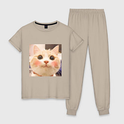 Женская пижама Мем про котов