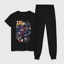 Женская пижама Messi Barcelona Argentina Striker