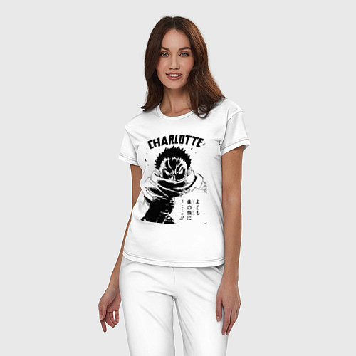 Женская пижама Шарлотта Катакури One Piece / Белый – фото 3