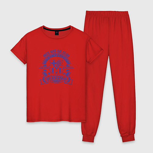 Женская пижама FC Barcelona / Красный – фото 1